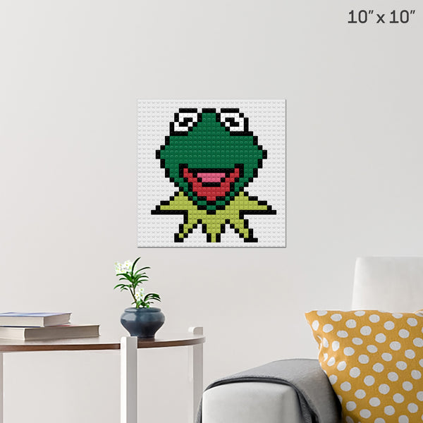 Kermit Brick Poster