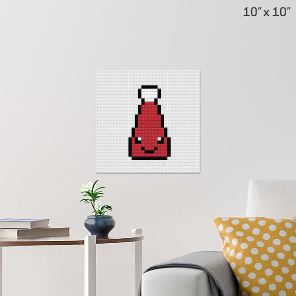 Ketchup Brick Poster