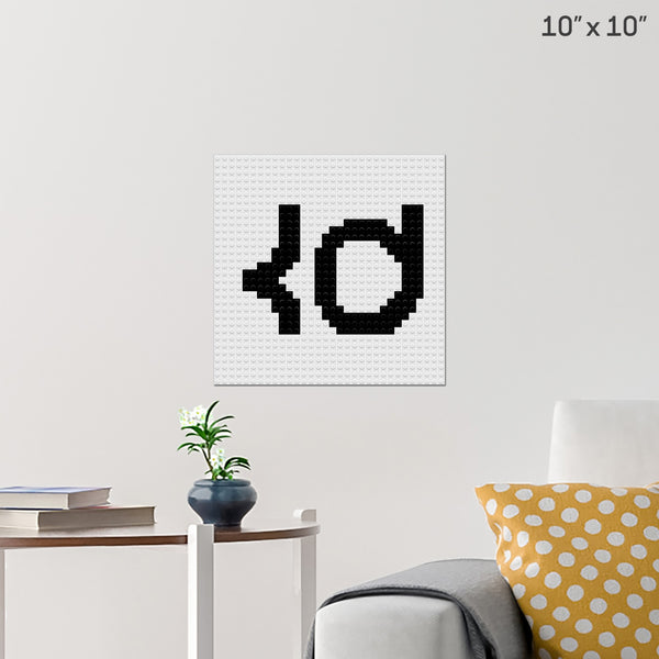 Kevin Durant Brick Poster