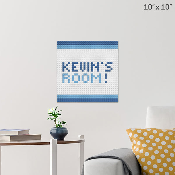 Kevins room Brick Poster