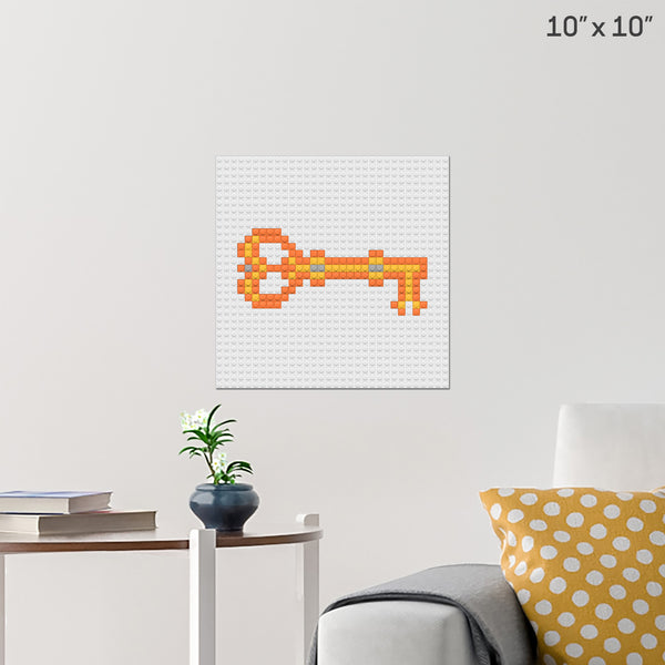 Key Brick Poster