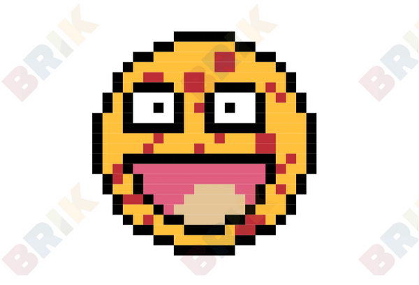 Killer Emoji Pixel Art