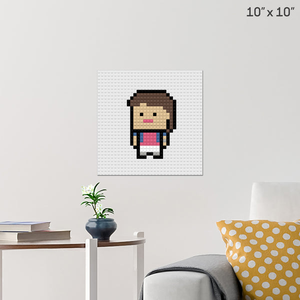 Kimberly Hart Brick Poster
