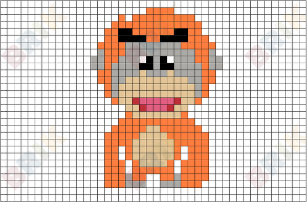 King Louie Pixel Art