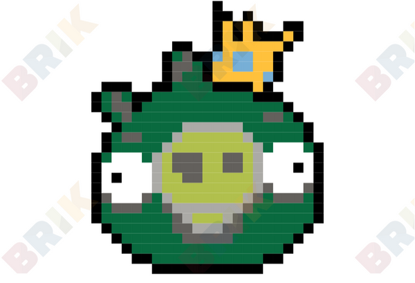 King Pig Pixel Art