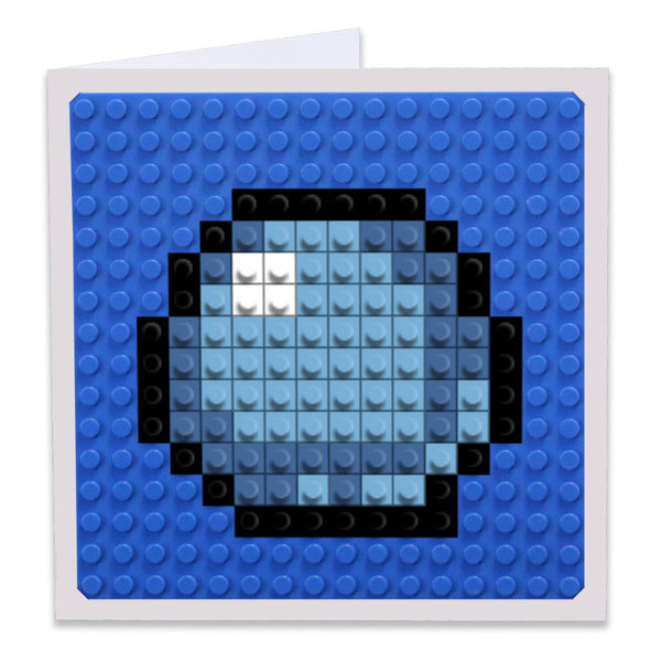 King Slime Mask Greeting Card