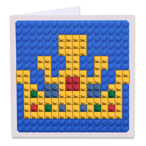 King's Crown Greeting Card