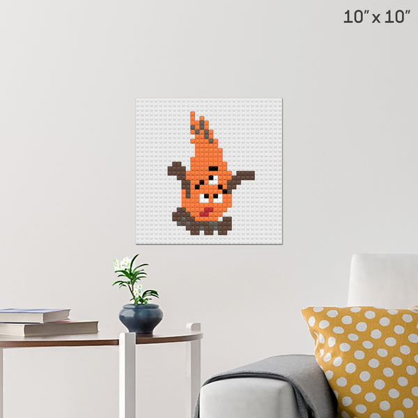 Kirby Brick Poster