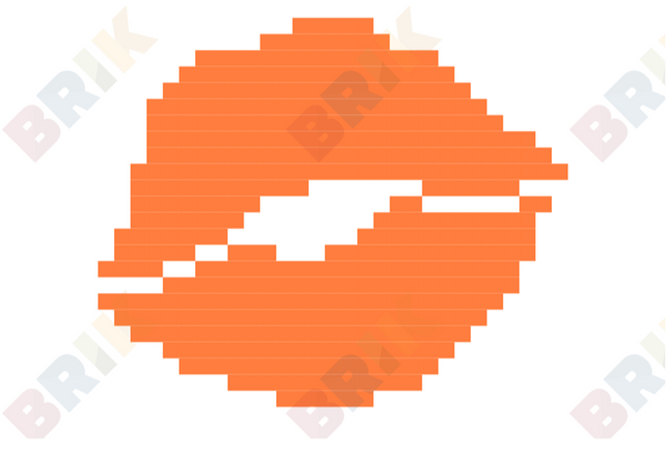 Kiss A Ginger Day Pixel Art
