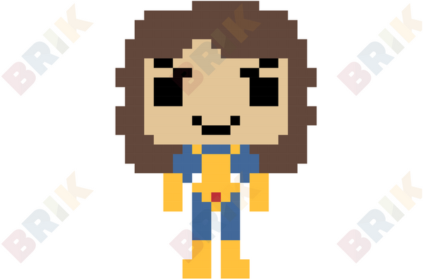 Kitty Pryde Pixel Art