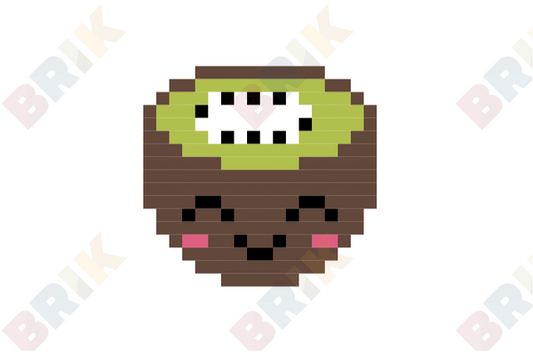 Kiwi Pixel Art