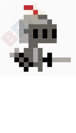Knight Pixel Art