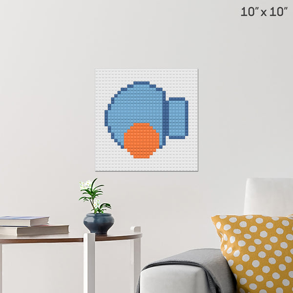Knuckle Badge Brick Poster