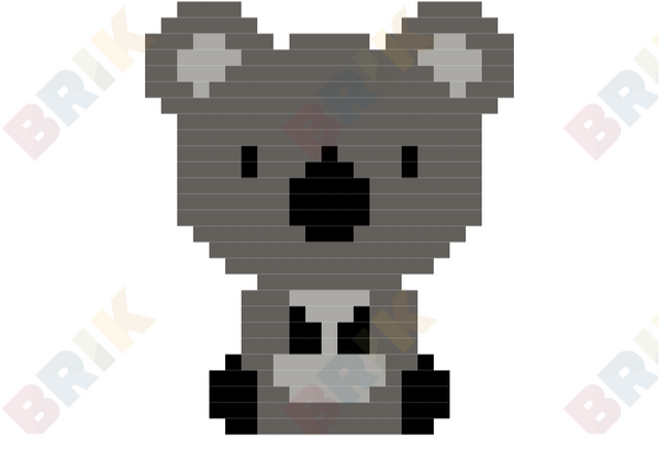 Koala Pixel Art
