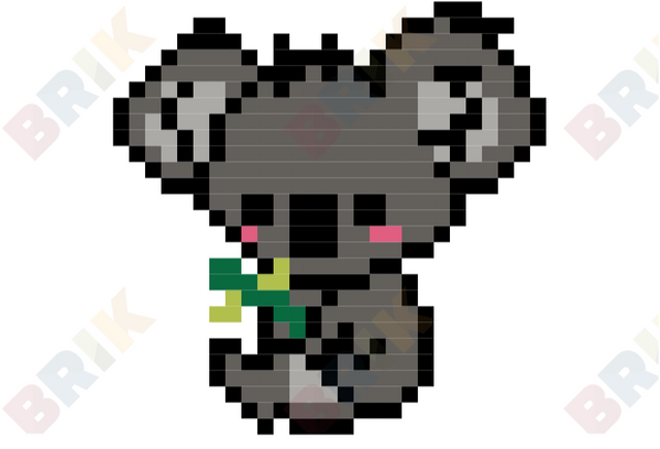 Koala Pixel Art