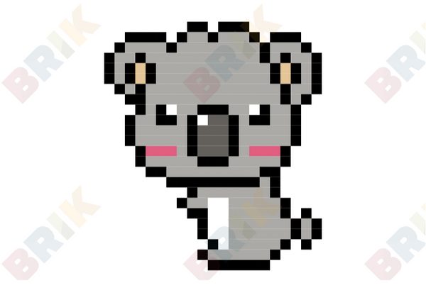 Koala Pixel Art