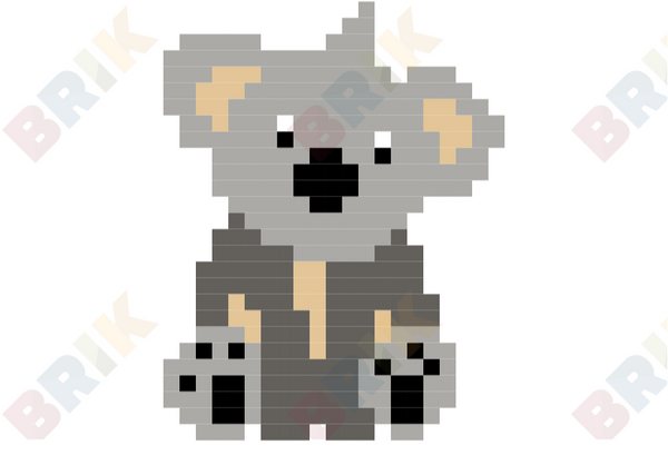 Koala Pixel Art
