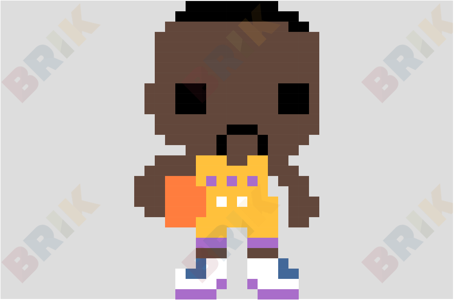 kobe bryant pixel art