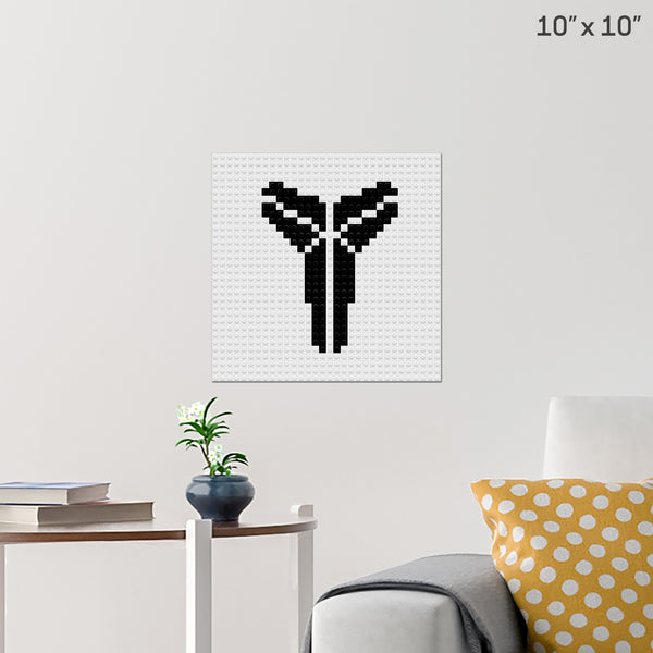 Kobe Bryant Brick Poster
