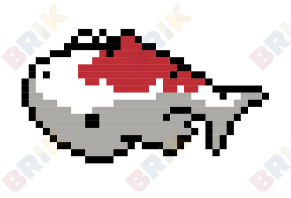 Koi Fish Pixel Art