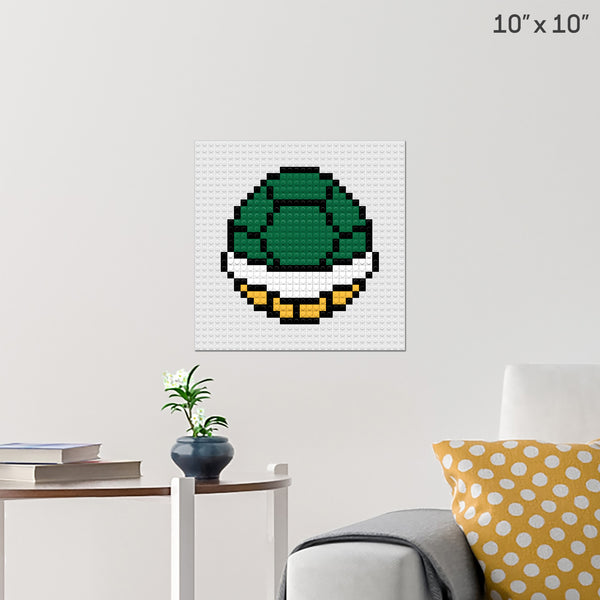 Koopa Troopa Brick Poster