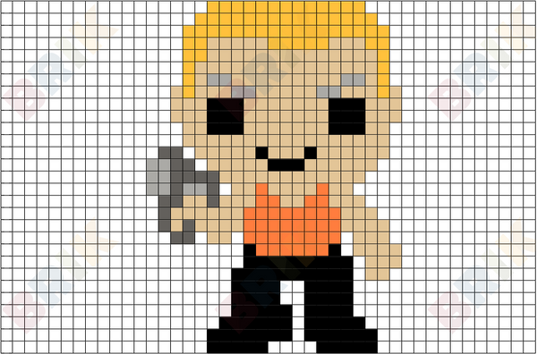 Korben Dallas Pixel Art