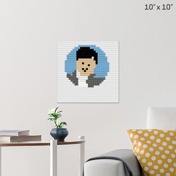 kris+Jennnifer Brick Poster
