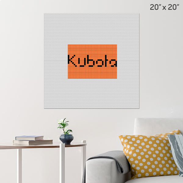 Kubota Brick Poster