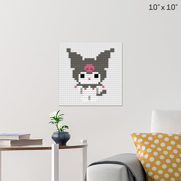 Kuromi Brick Poster