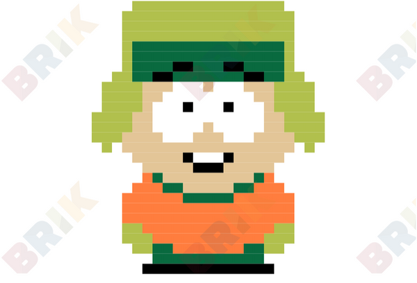 Kyle Broflovski Pixel Art