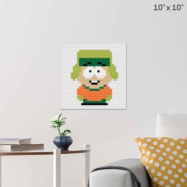 Kyle Broflovski Brick Poster