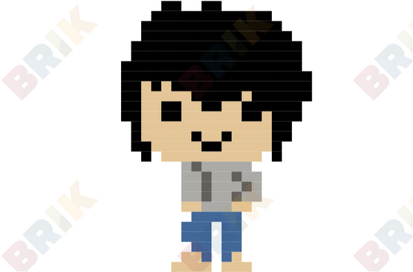 L Pixel Art
