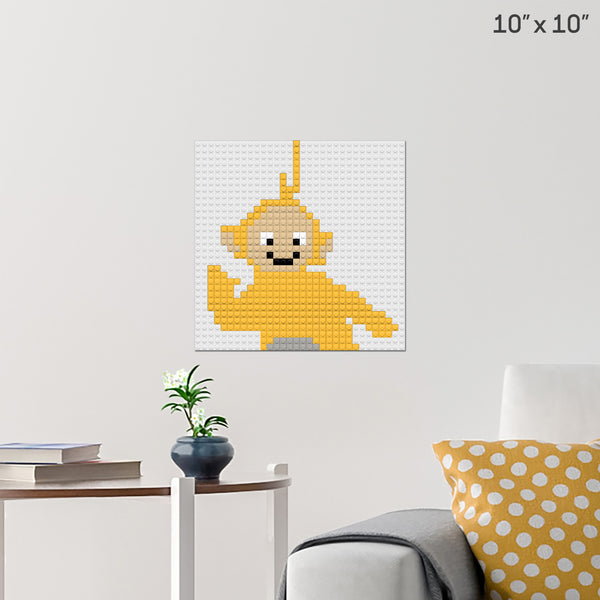 Laa Laa Brick Poster