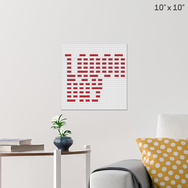 Labor Day Brick Poster
