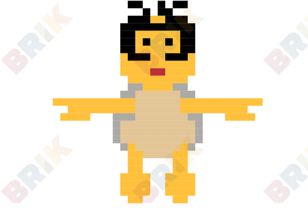 Lakitu Pixel Art