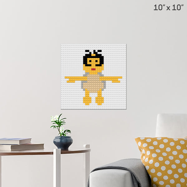 Lakitu Brick Poster