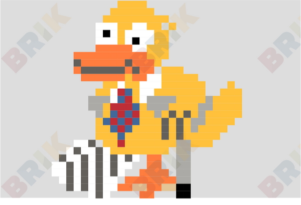 Lame Duck Day Pixel Art