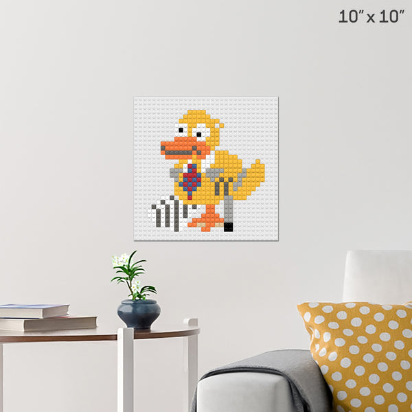 Lame Duck Day Brick Poster