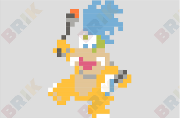 Larry Koopa Pixel Art