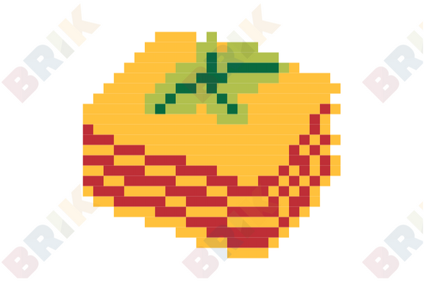 Lasagna Pixel Art