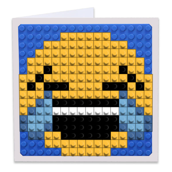 Laugh Emoji Greeting Card