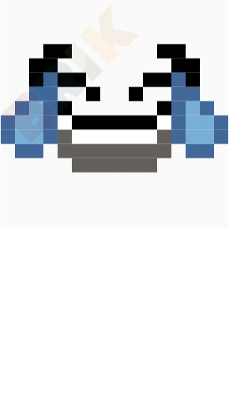Laugh Pixel Art