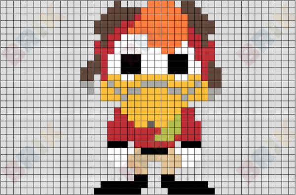 Launchpad McQuack Pixel Art