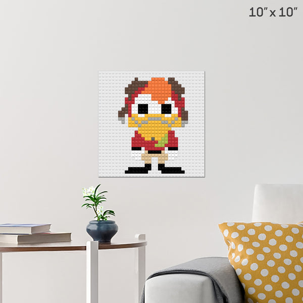 Launchpad McQuack Brick Poster