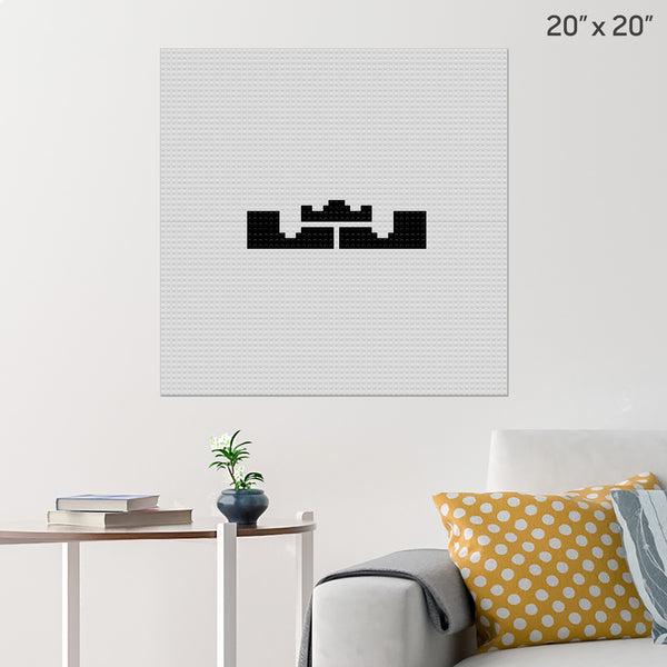 LeBron James Brick Poster