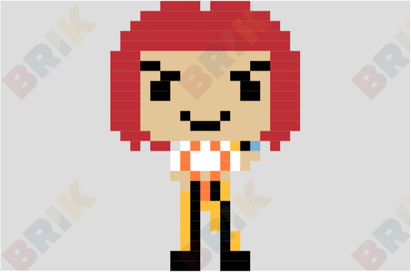 Leeloo Pixel Art