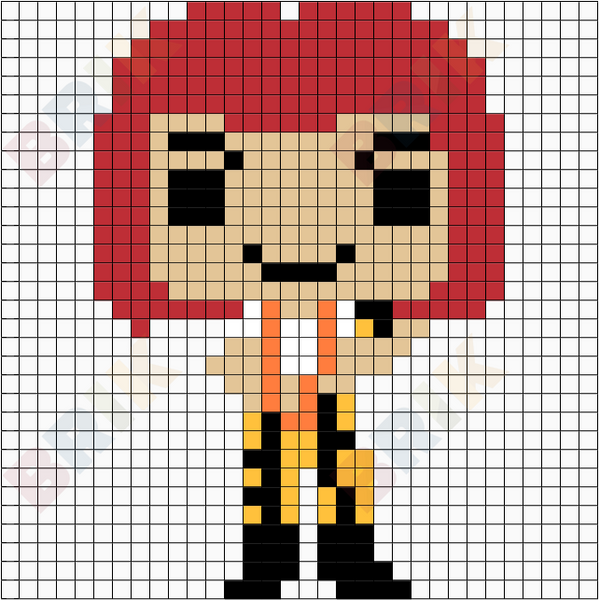Leeloo Pixel Art