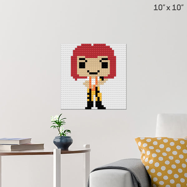 Leeloo Brick Poster