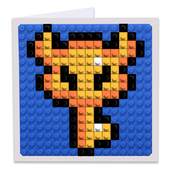 Legend of Zelda Big Key Greeting Card
