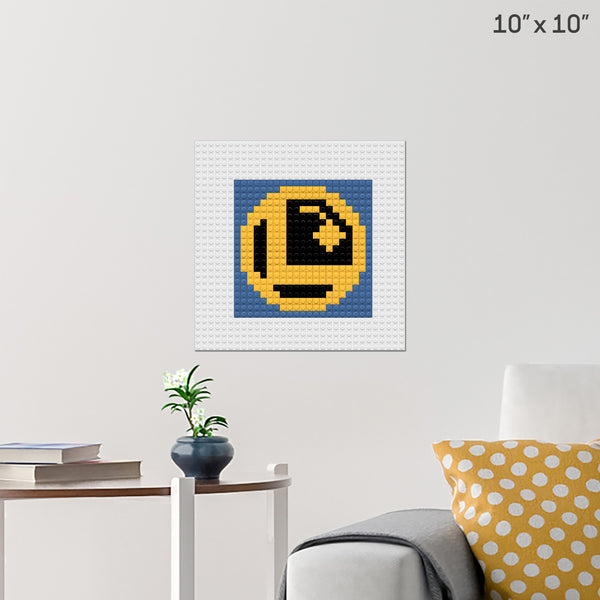 Legion of Superheroes Brick Poster